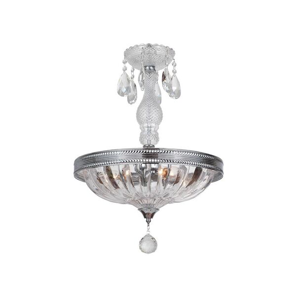 NEWPORT 62000 [Подвесной светильник, Chrome Clear glass D40*H57/177 cm E14 4*60W]