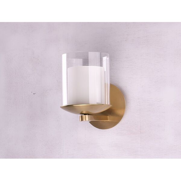 NEWPORT  Бра 35000 [Brass Shade glass L14*H20*Sp19 cm E14 1*60W]