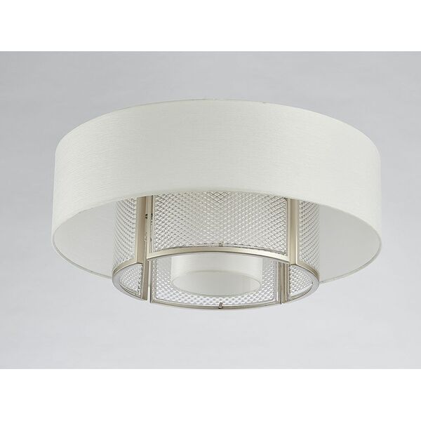NEWPORT 4300 , Потолочный светильник, [Silver perla Champagne D55*H32 cm E14 LED 5*5W]