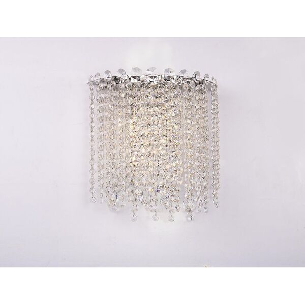 NEWPORT 10900 10903/A , Бра, Chrome Clear crystal L31*H30*Sp15 cm G9 3*60W
