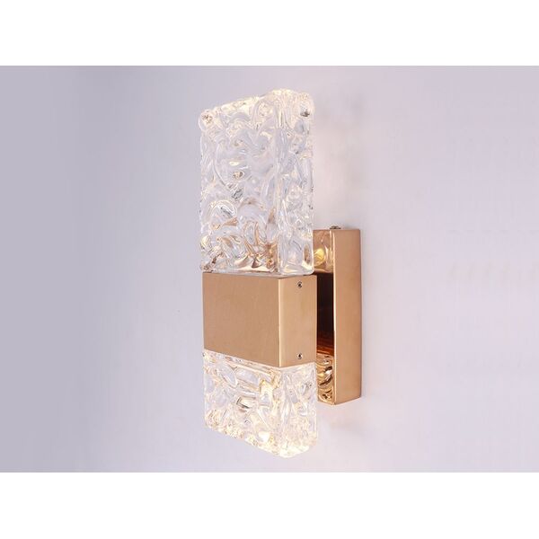NEWPORT  Подвесной светильник 15380 [Rose gold Clear glass L10*H24*Sp7.2 cm LED 1]