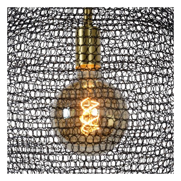 SAAR Pendant E27/60W Ø 38 cm Black