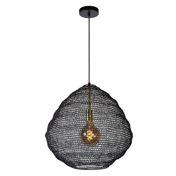 SAAR Pendant E27/60W Ø 48 cm Black