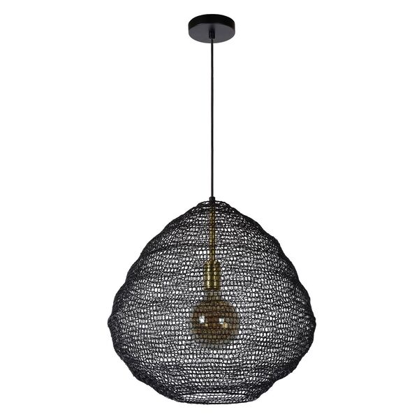 SAAR Pendant E27/60W Ø 48 cm Black