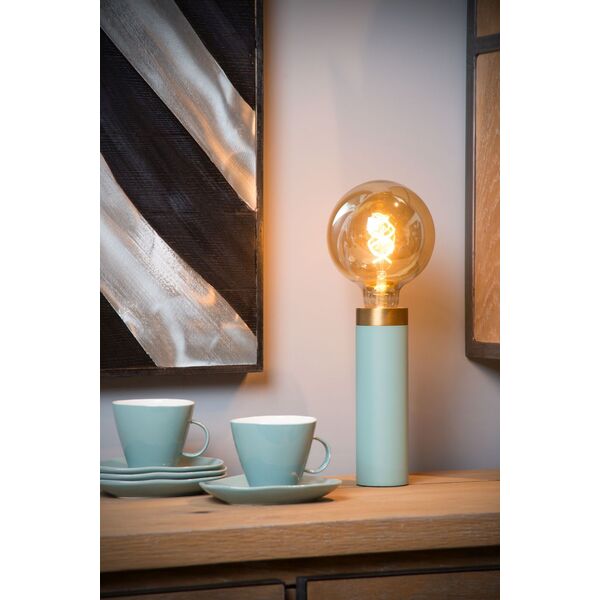 SELIN Table lamp E27/40W Bleu/matt yellow copper
