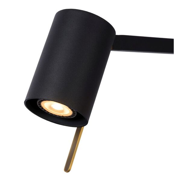 LESLEY Desk lamp GU10/35W Black