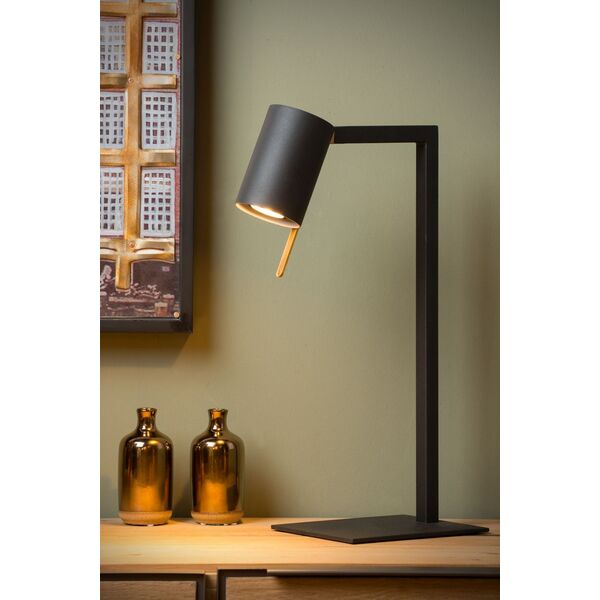 LESLEY Desk lamp GU10/35W Black