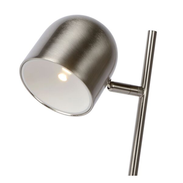 SKANSKA-LED Desk Lamp 5W W16 H45cm Satin Chrome