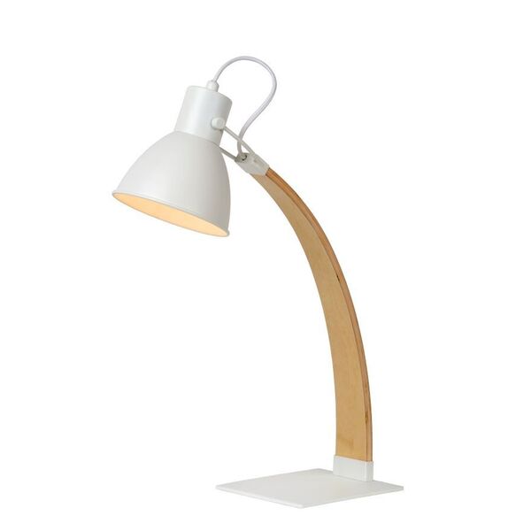 CURF Desklamp E27/60W Plywood-White