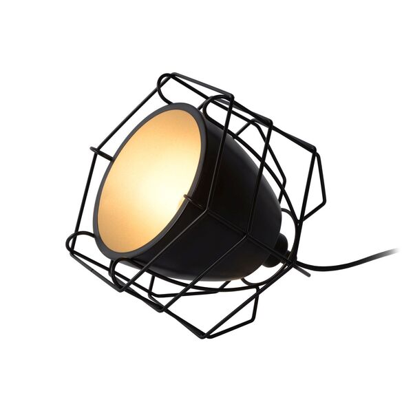 GRID Table lamp 1xE14 H16cm Black/Silver