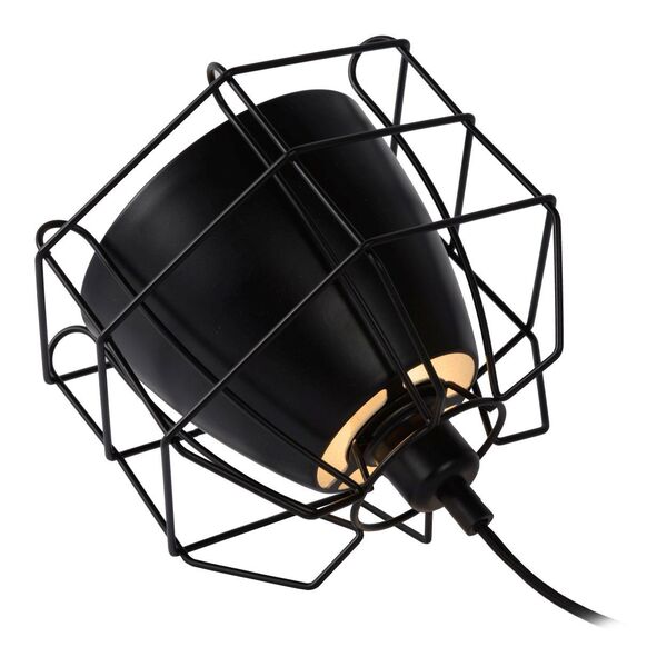GRID Table lamp 1xE14 H16cm Black/Silver