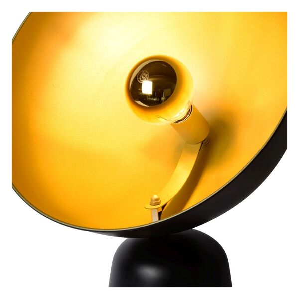VIDOR Table Lamp E27/40W H 57cm Black/Gold