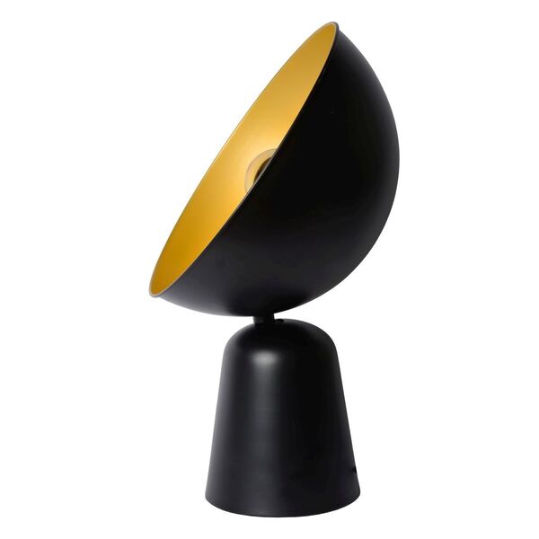 VIDOR Table Lamp E27/40W H 57cm Black/Gold