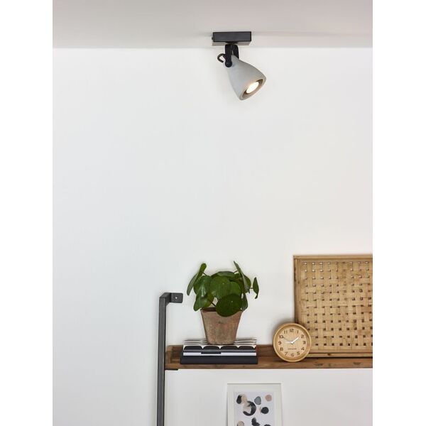 CONCRI-LED Spot 1xGU10/5Wincl 320LM 3000K Black