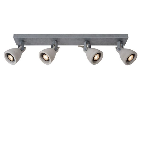 CONCRI-LED Spot 4xGU10/5Wincl 320LM 3000K  Grey