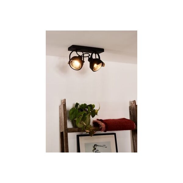 CICLETA Ceiling spotlight 2xGu10/35W Black
