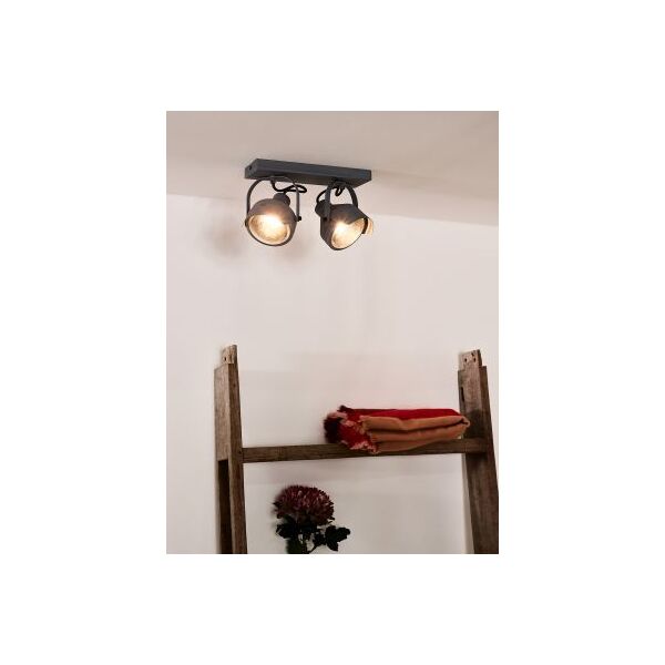 CICLETA Ceiling spotlight 2xGu10/35W Grey