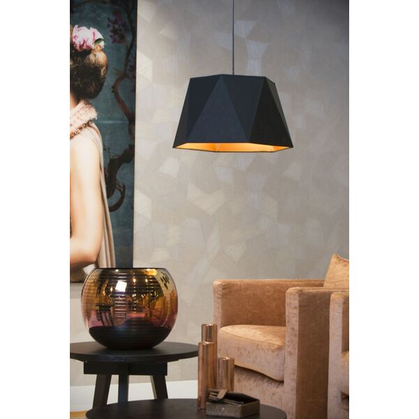 ALEGRO Pendant E27 Ø42cm H25cm Black