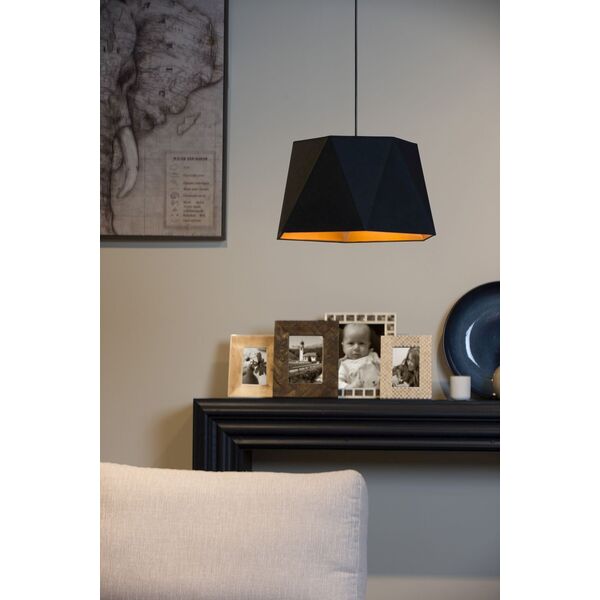 ALEGRO Pendant E27 Ø42cm H25cm Black