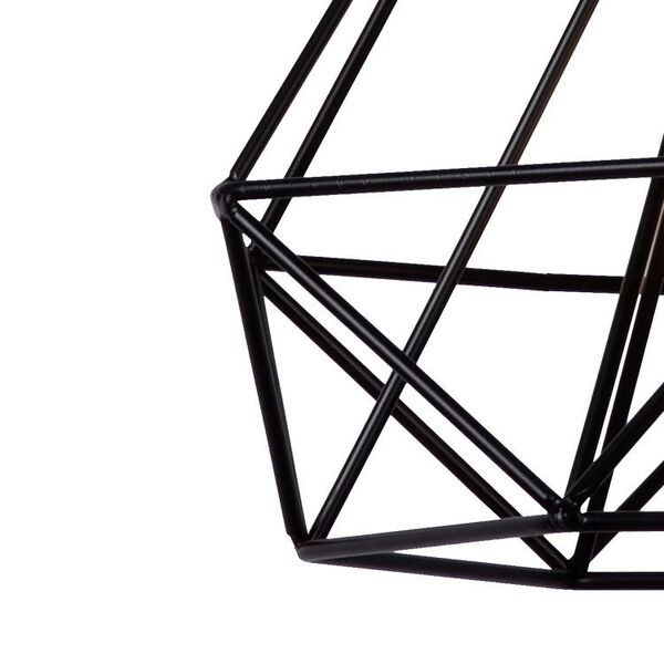 RICKY Pendant E27 D37,5 H39cm Black