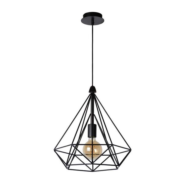 RICKY Pendant E27 D37,5 H39cm Black