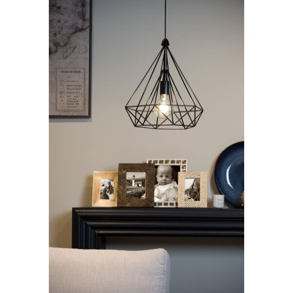 RICKY Pendant E27 D37,5 H39cm Black