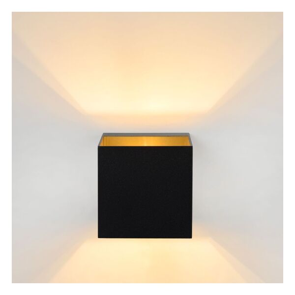 DEVI Wall Light G9excl. B8 L8 H10,5cm Black/Gold