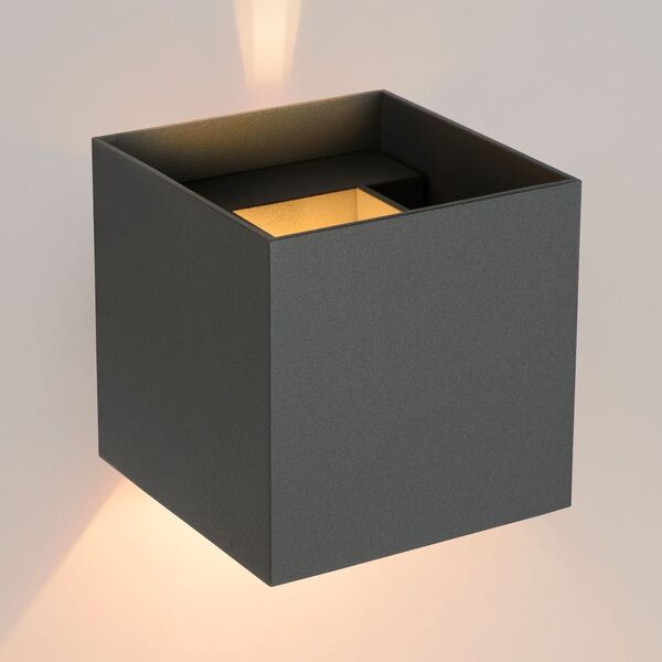 XIO Wall Light Square G9/4W 380LM 2700K Grey