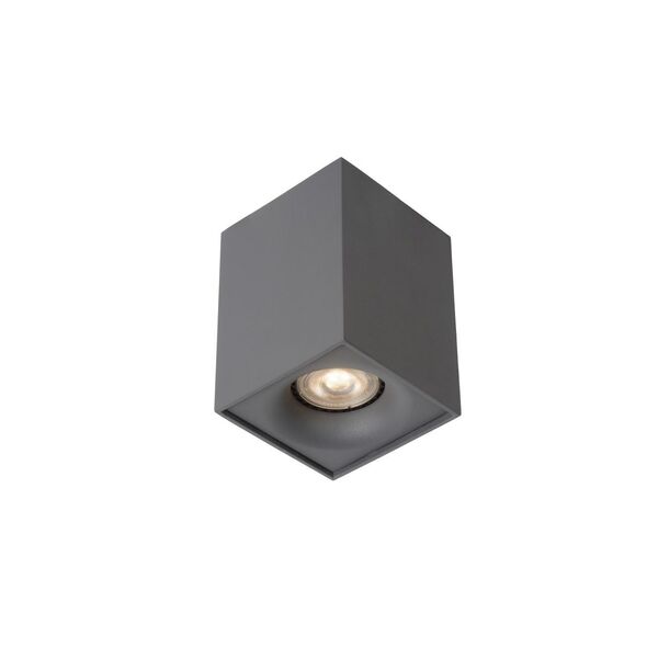 BENTOO-LED Spot Gu10/5W L8 W8 H11cm Grey