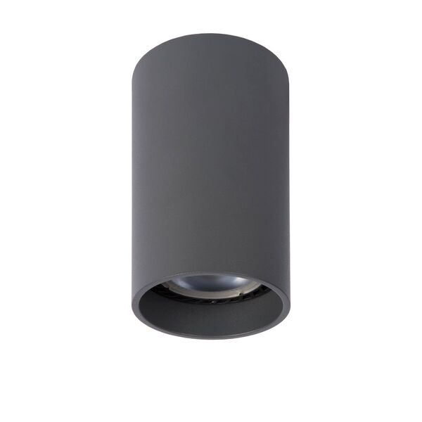 DELTO LED Round GU10/5W Ø5.5cm DTW H10cm Grey