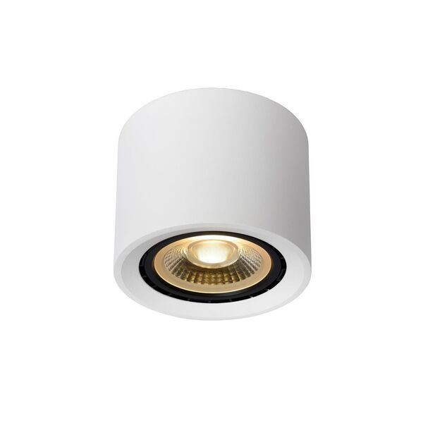 FEDLER Ceilingspotlight Dim-to-warm GU10 Round Whi
