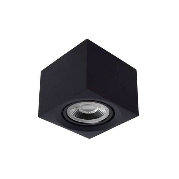 FEDLER Ceilingspotlight Dim-to-warm GU10 Square Bl