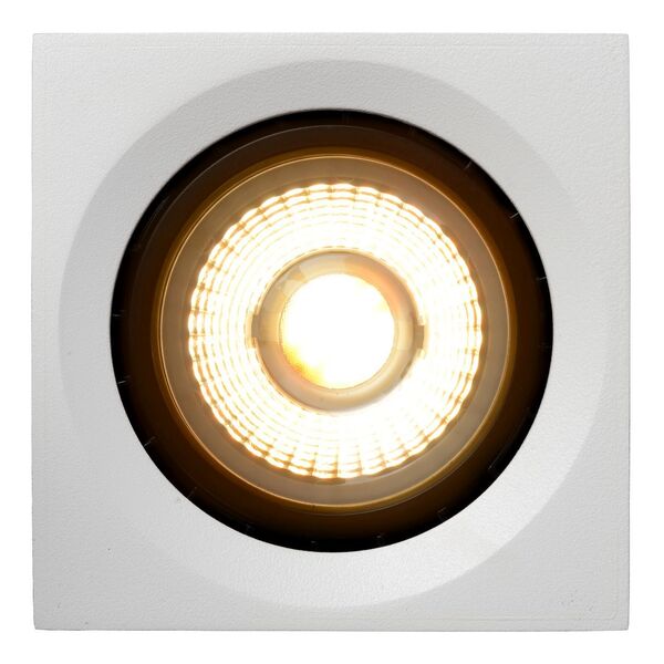 FEDLER Ceilingspotlight Dim-to-warm GU10 Square Wh