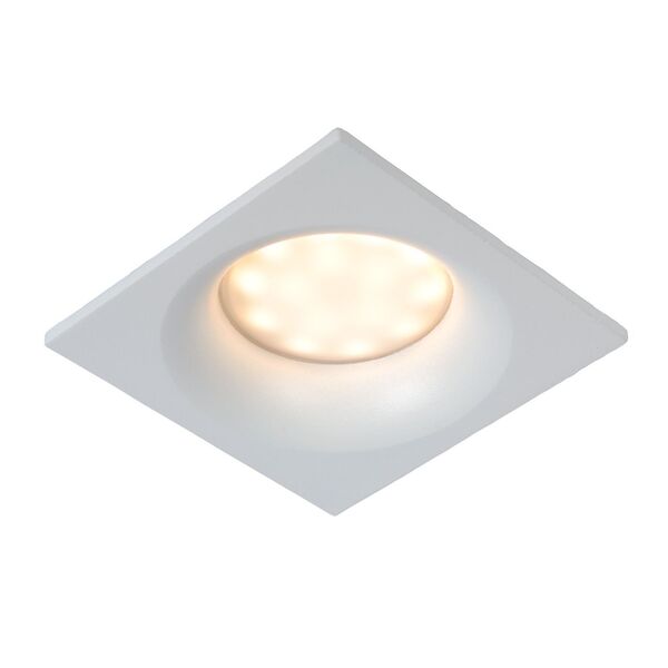 ZIVA  Recessed spotlight square GU10/5W 3000K Whit