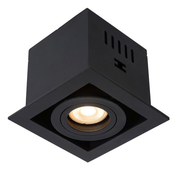 CHIMNEY Recessed spotlight  GU10 50W Square Black