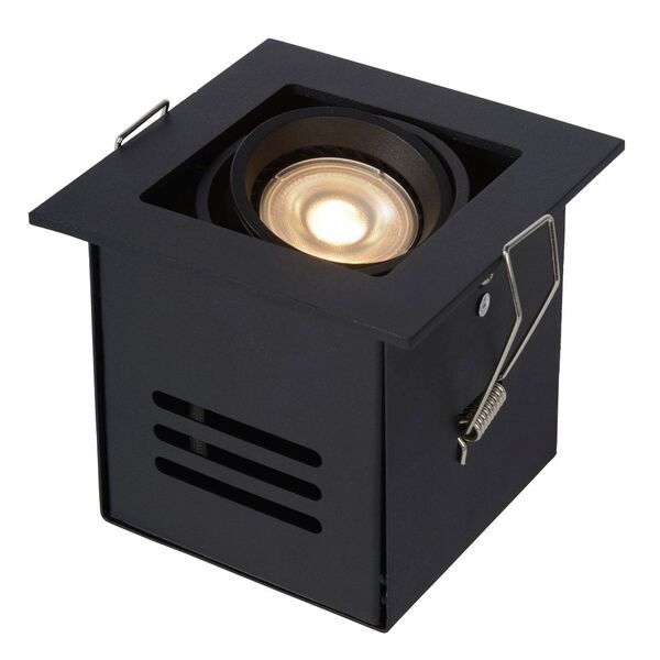 CHIMNEY Recessed spotlight  GU10 50W Square Black
