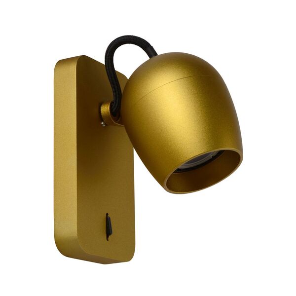 PRESTON  Ceiling Spotlight 1x GU10/5W Satin Brass