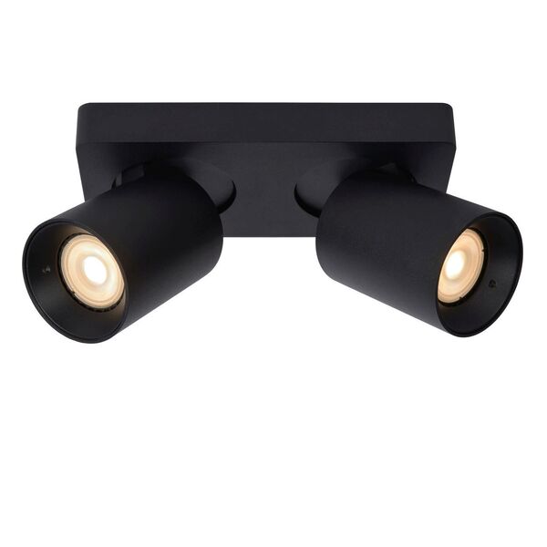NIGEL Ceiling spotlight 2xGU10/5W DTW Black