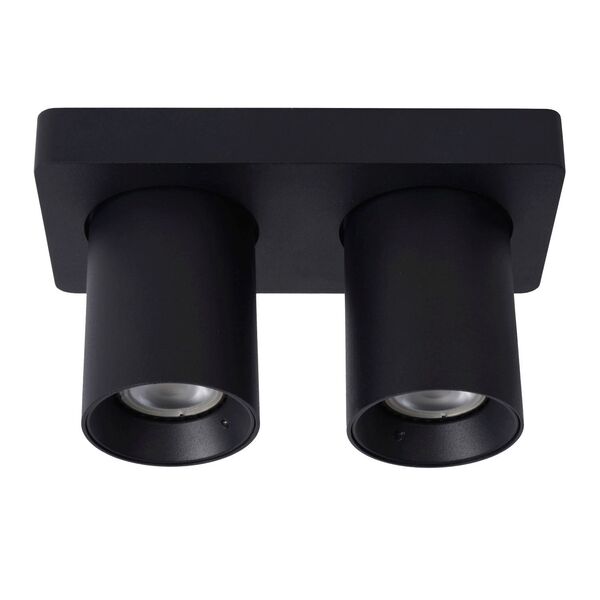 NIGEL Ceiling spotlight 2xGU10/5W DTW Black