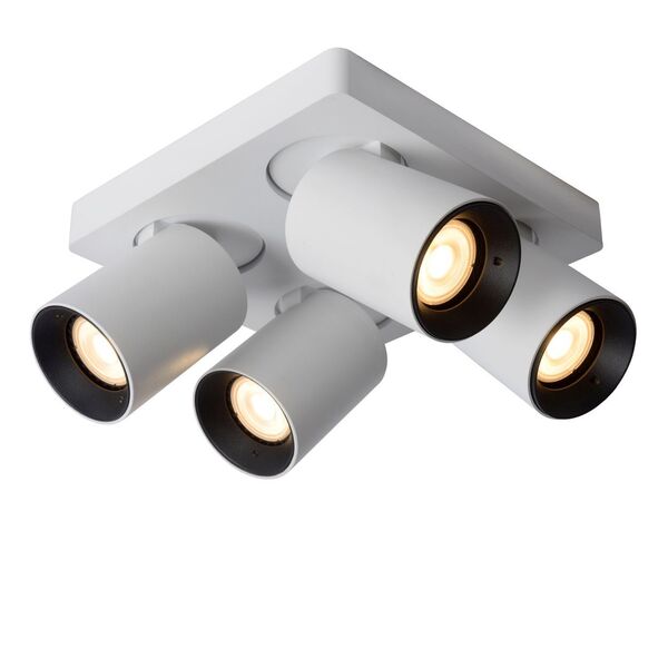 NIGEL Ceiling spotlight 4xGU10/5W DTW White
