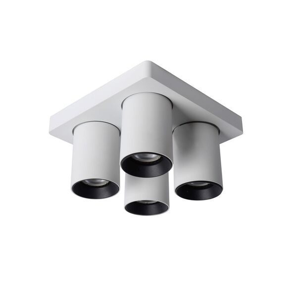 NIGEL Ceiling spotlight 4xGU10/5W DTW White