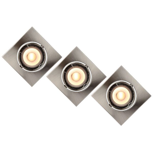 Spot Built-in Square LED 3xGU10/5W 3000K 8/8/10.5