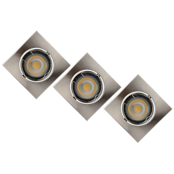 Spot Built-in Square LED 3xGU10/5W 3000K 8/8/10.5
