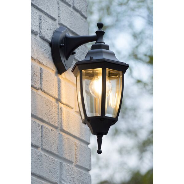 Outdoor lighting 'down' H32cm E27 Black