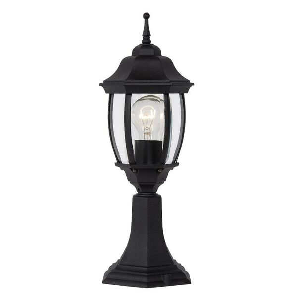 Outdoor lighting socle H42cm E27 Black