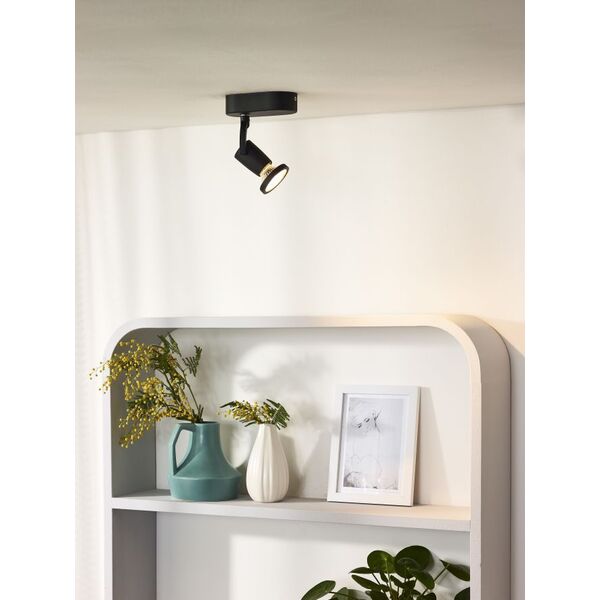JASTER LED Spot GU10/5W incl 350LM Black