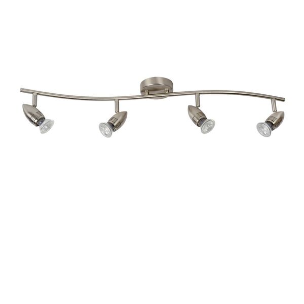 CARO-LED Spot Bow 4xGU10/5W Satin Nickel