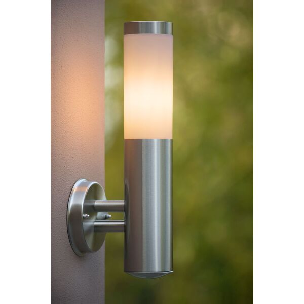 KIBO Wall Light  IP44 H39,5cm E27 Satin Chrome