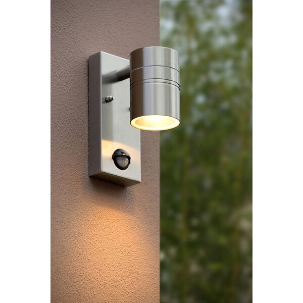 ARNE-LED Wall Light +IR 1xGU10/5W Satin Chrome