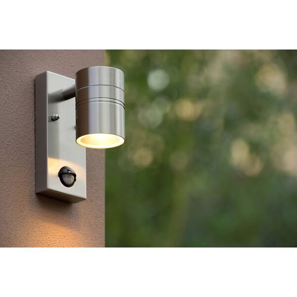 ARNE-LED Wall Light +IR 1xGU10/5W Satin Chrome